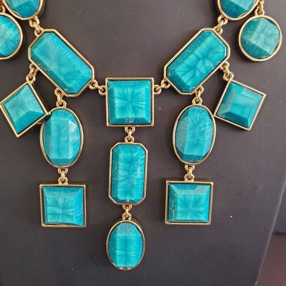 Kate Spade New York Gold-Plated Sardinian Sun Spray Bib Necklace - Picture 4 of 7